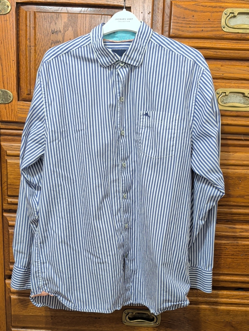 Men's Tommy Bahama Classic Blue Stripe Men’s Button-Down Shirt